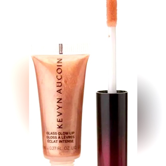 KEVYN AUCOIN GLASS GLOW LIP GLOSS - 91003 - PRISM ROSE - Full Size - NEW IN BOX - Picture 2 of 3